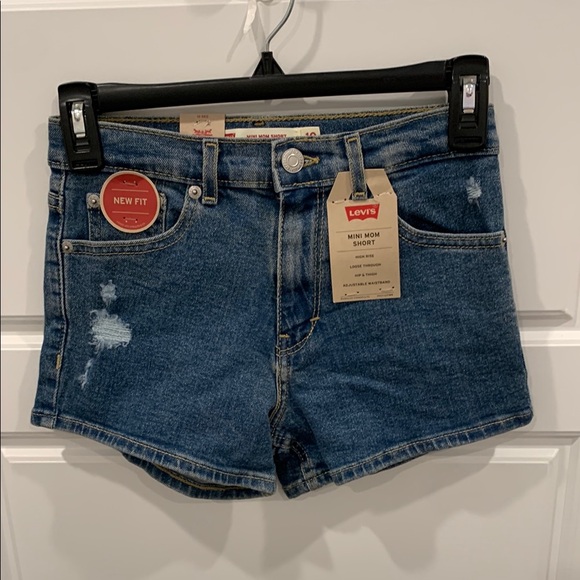 Levi's Mini Mom Shorts Girls - Picture 7 of 10